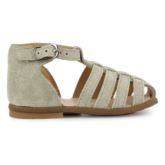 Tartine et Chocolat - Ares Velvet Sandals | Sand