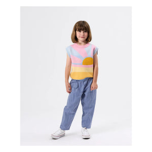 Goldie + Ace - Sunshine Sleeveless Sweater | Pink