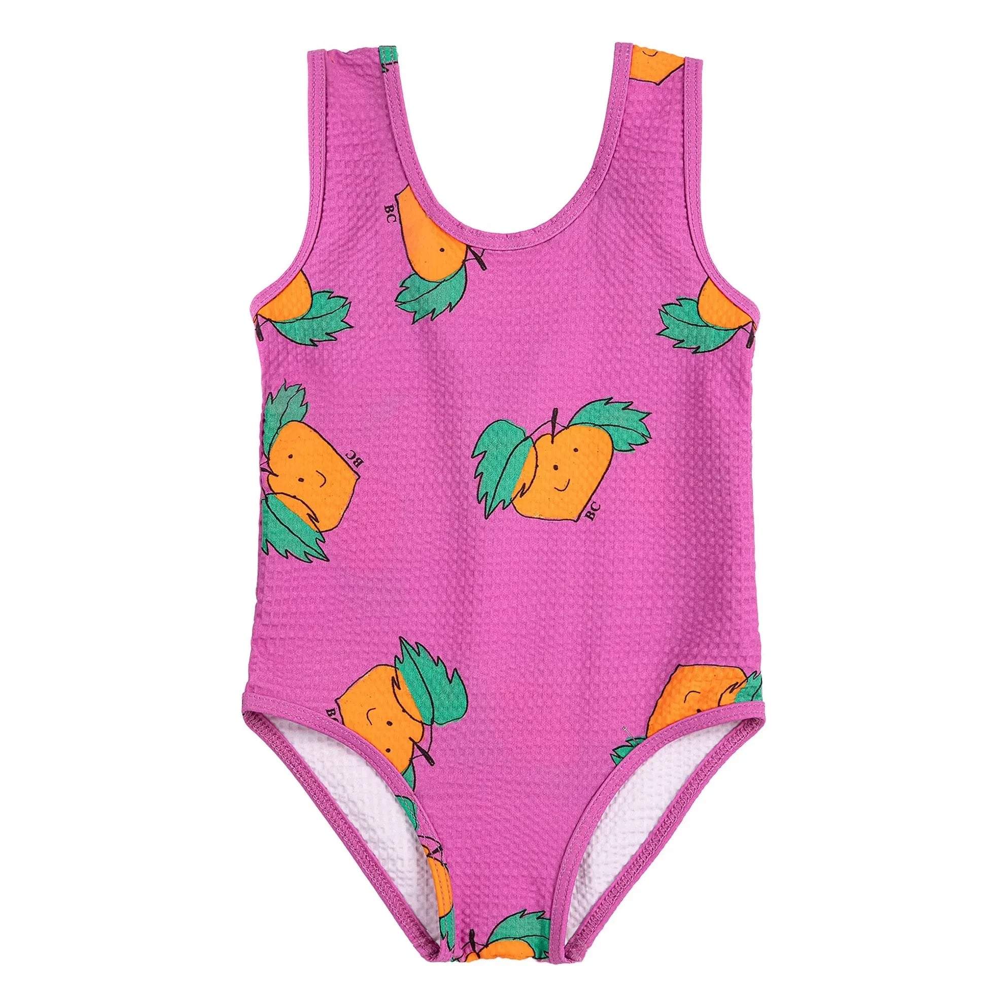 Bobo Choses - Orange Recycled Fiber Baby Swimsuit | Purple