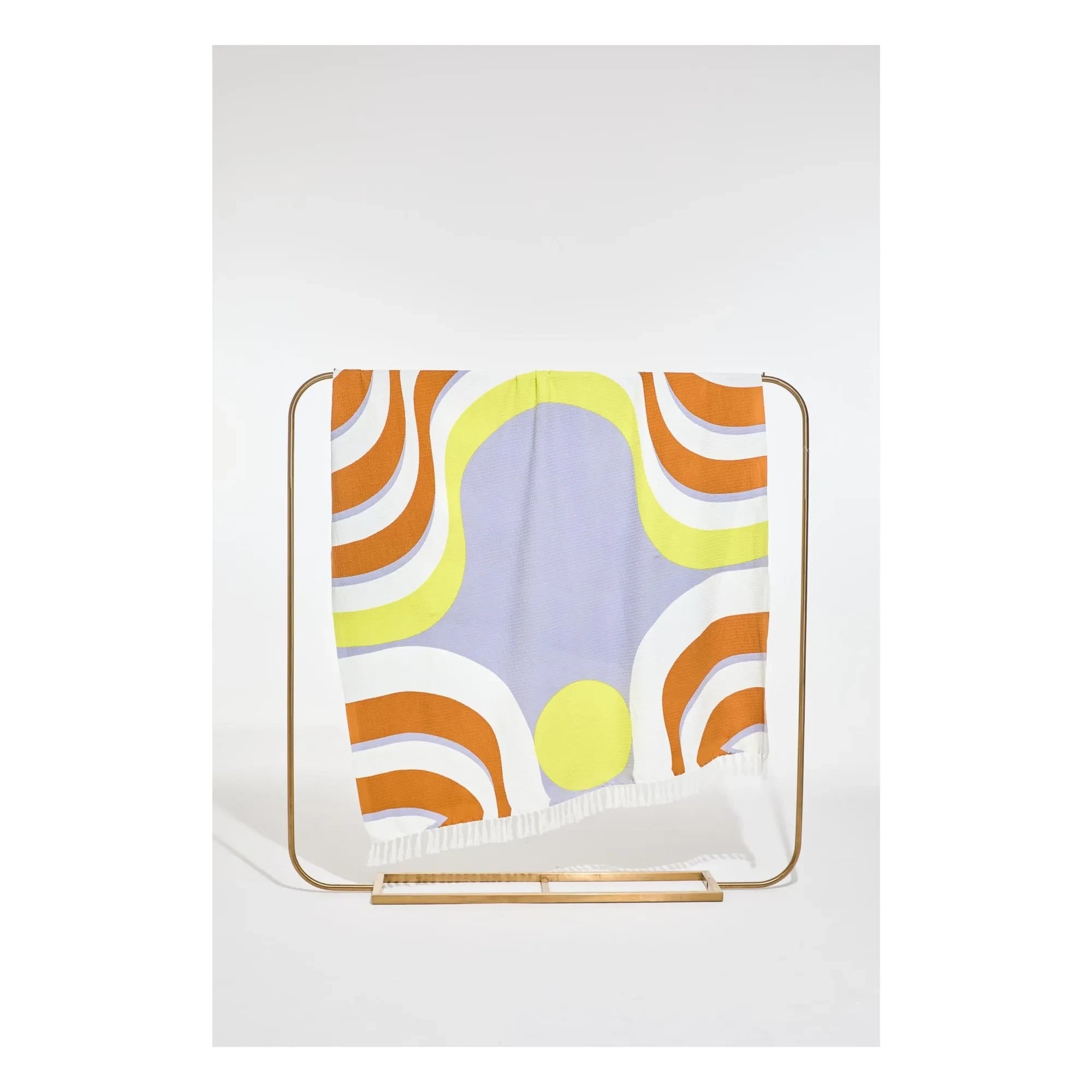 Mapoésie - Nebuleuse Cotton Blanket | Purple