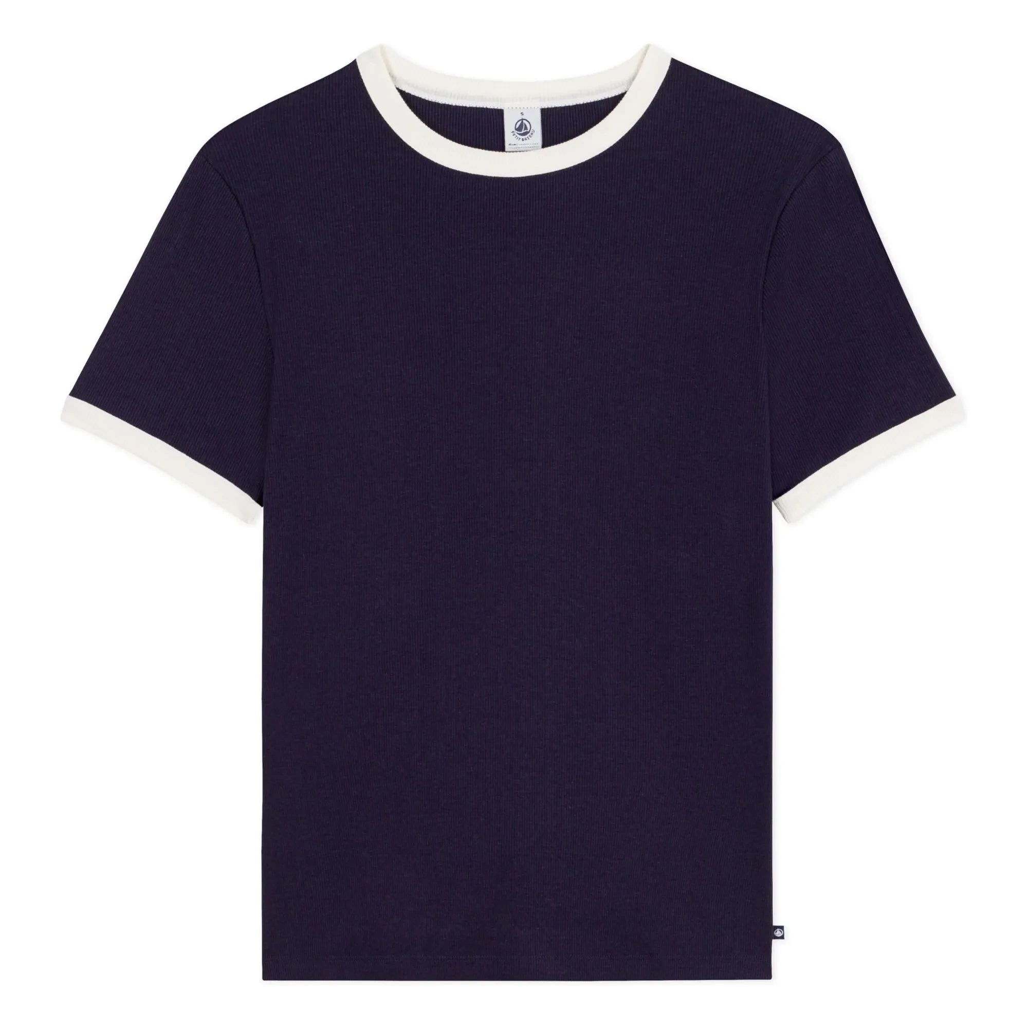 Petit Bateau - Iconic Ribbed T-Shirt | Navy Blue