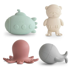 Mushie - Sealife Bath Toys - 4-Piece Set