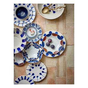 Bloomingville - Linora Plates - Set of 3 | Blue