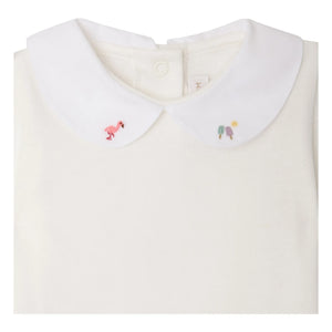 Bonpoint - Organic Cotton Swan Body | Cream