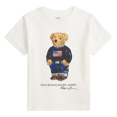 Ralph Lauren - Bear Jersey T-Shirt | White