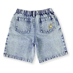 Goldie + Ace - Goldie+Ace x Smallable Exclusive - Kirby Bermuda Shorts | Blue