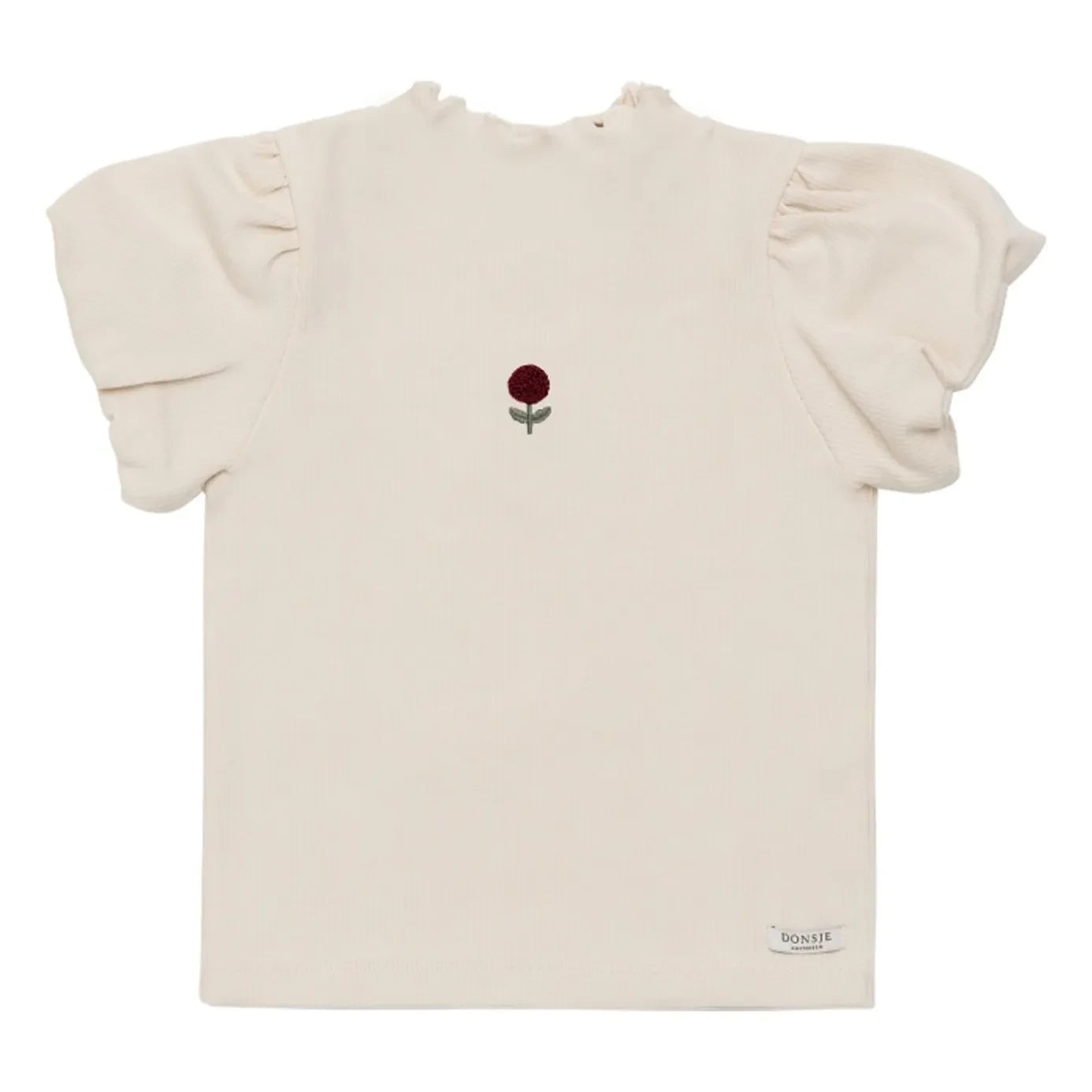 Donsje - Marien Fleur Organic Cotton T-Shirt | Ecru