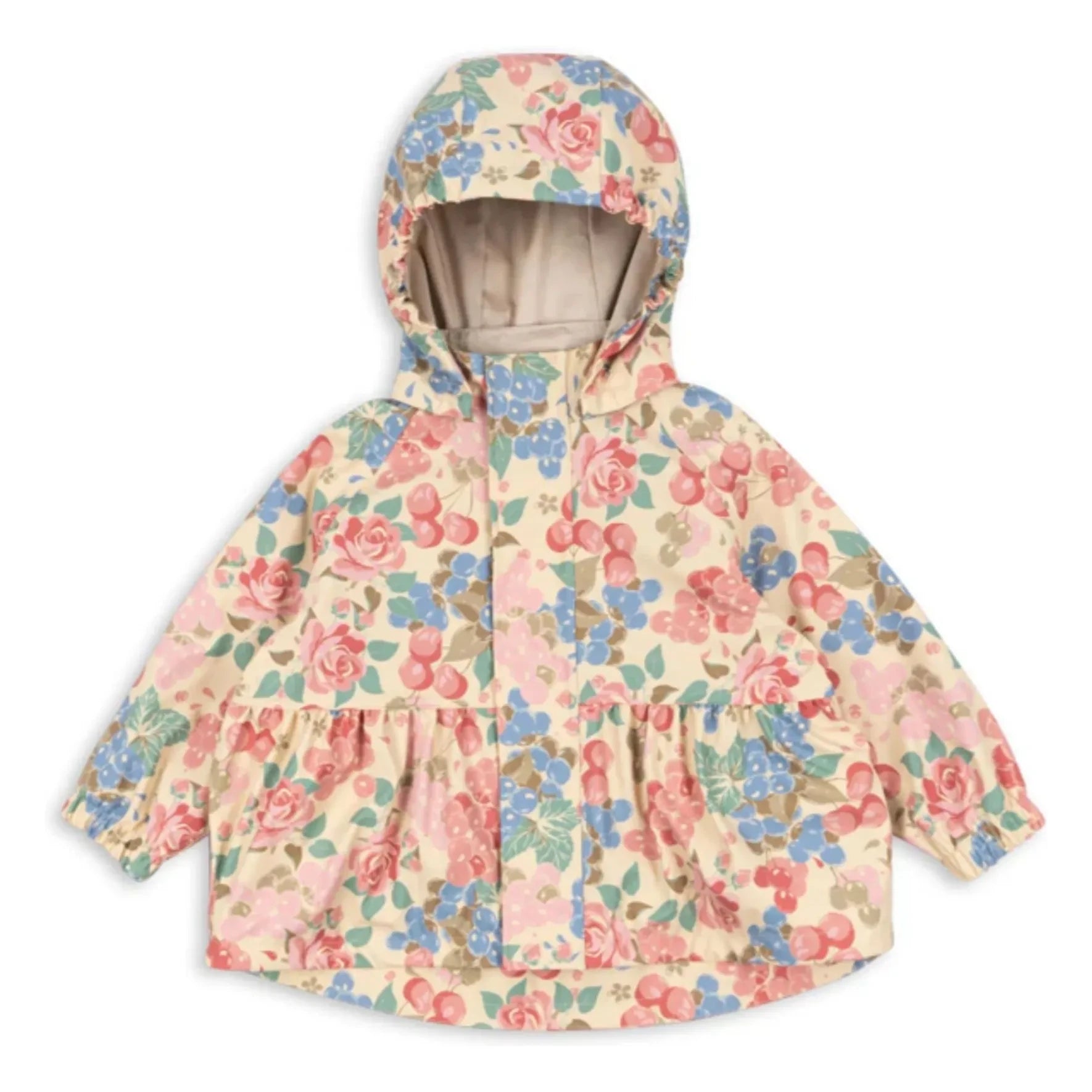 Konges Sløjd - Rainy Floral Waterproof Jacket | Beige