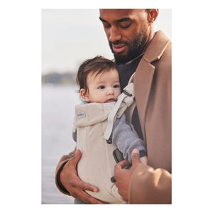 BabyBjörn - Mottled woven jersey baby carrier | Beige