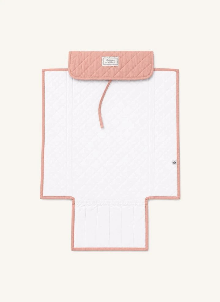 Editions Aimable - Marcel Nomad Mattress | Old Rose Gauze
