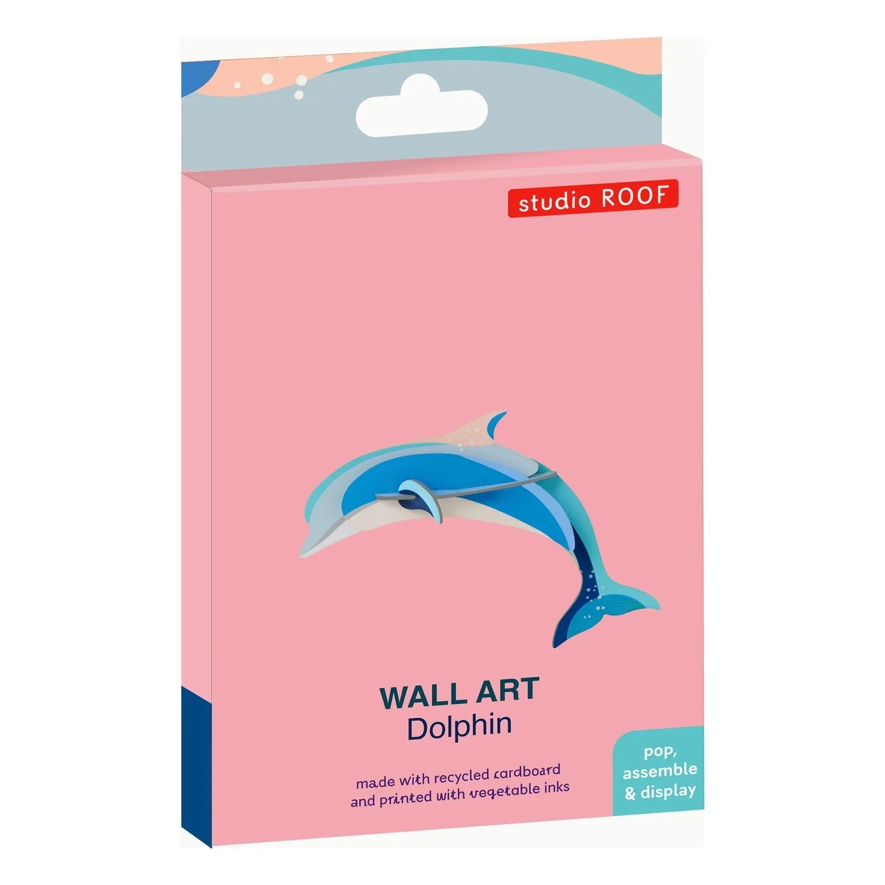 Studio Roof - Dolphin Wall Decoration | Light Blue