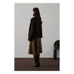 Soeur - William Merino Wool Sweater | Chocolate