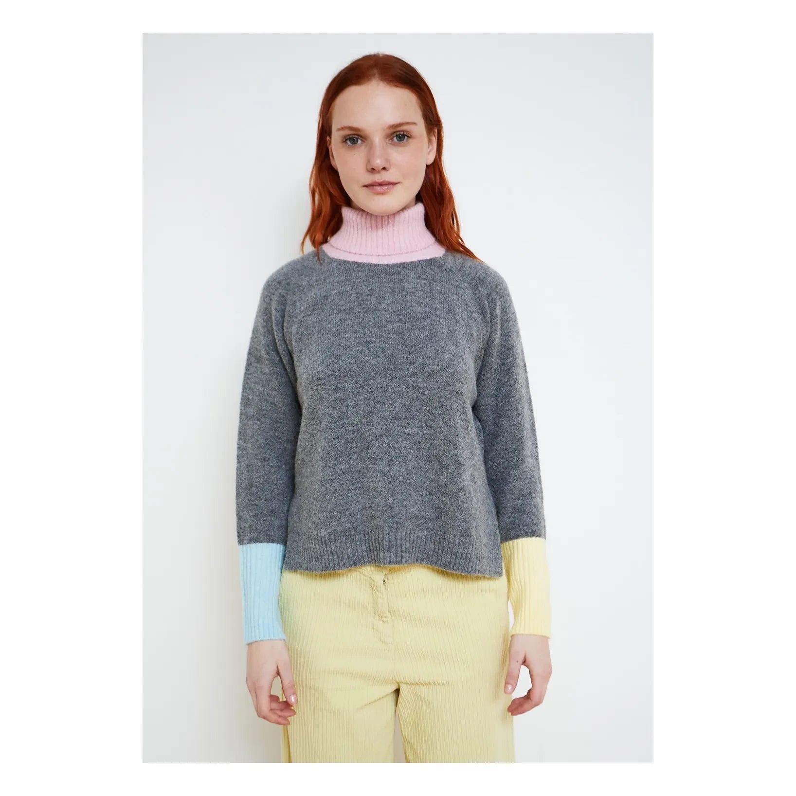 Dr Bloom - Giggle Jersey Kazak | Gri