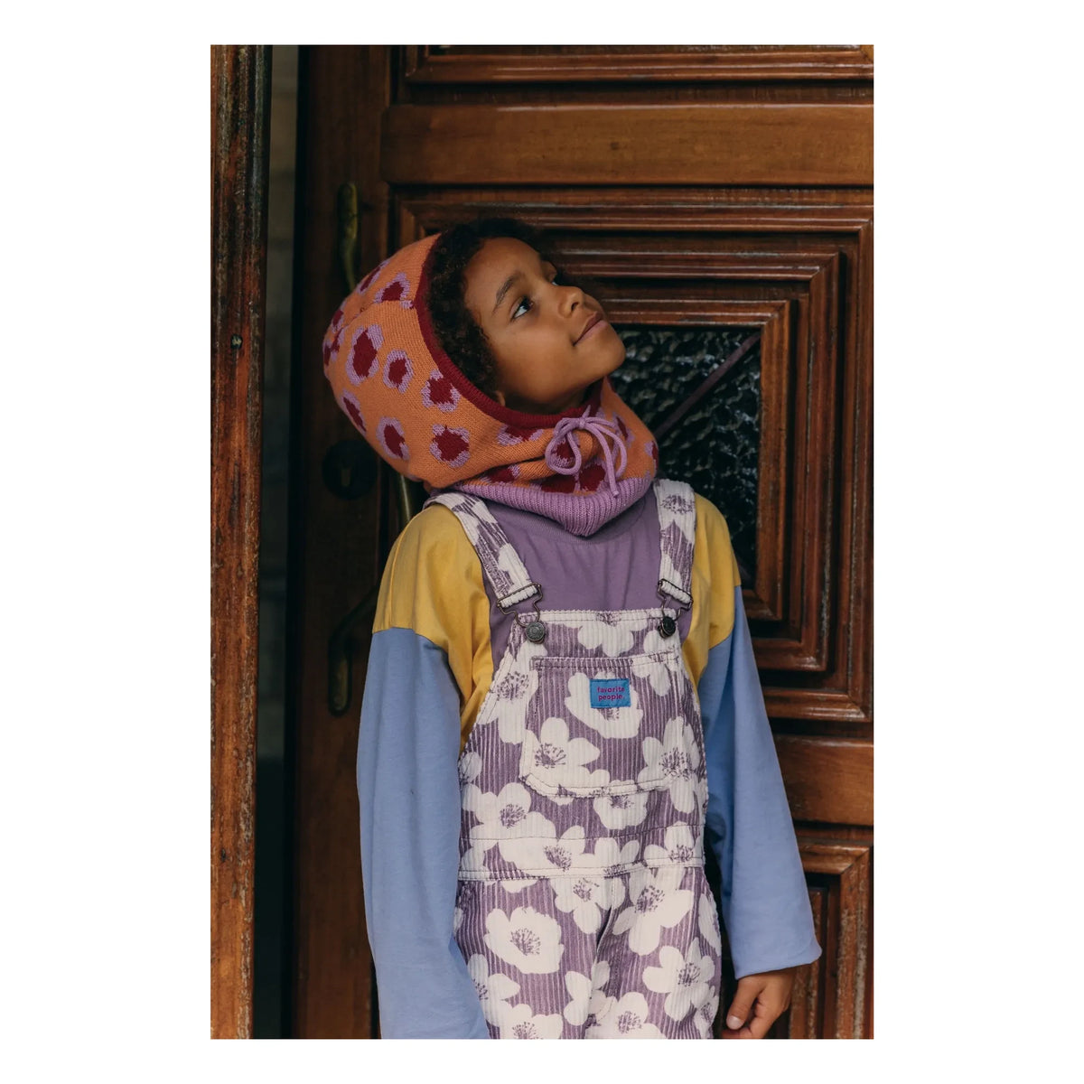 Favorite People - Small Town Wool and Cashmere Balaclava | Orange