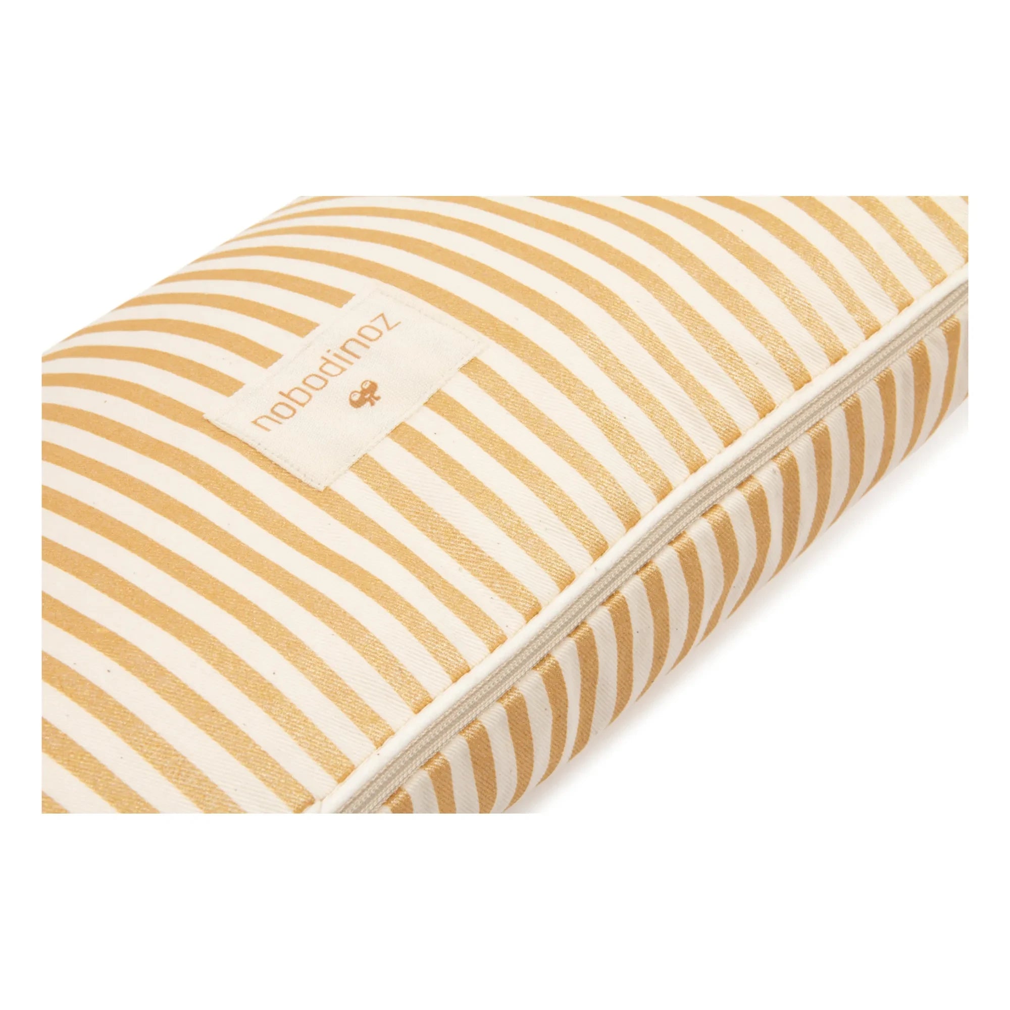 Nobodinoz - Large Akamba Cotton Gabardine Pillow | Gold