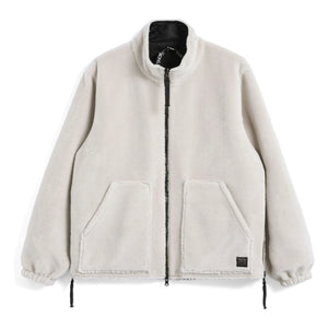 Taion - Reversible Military Boa Jacket | Black