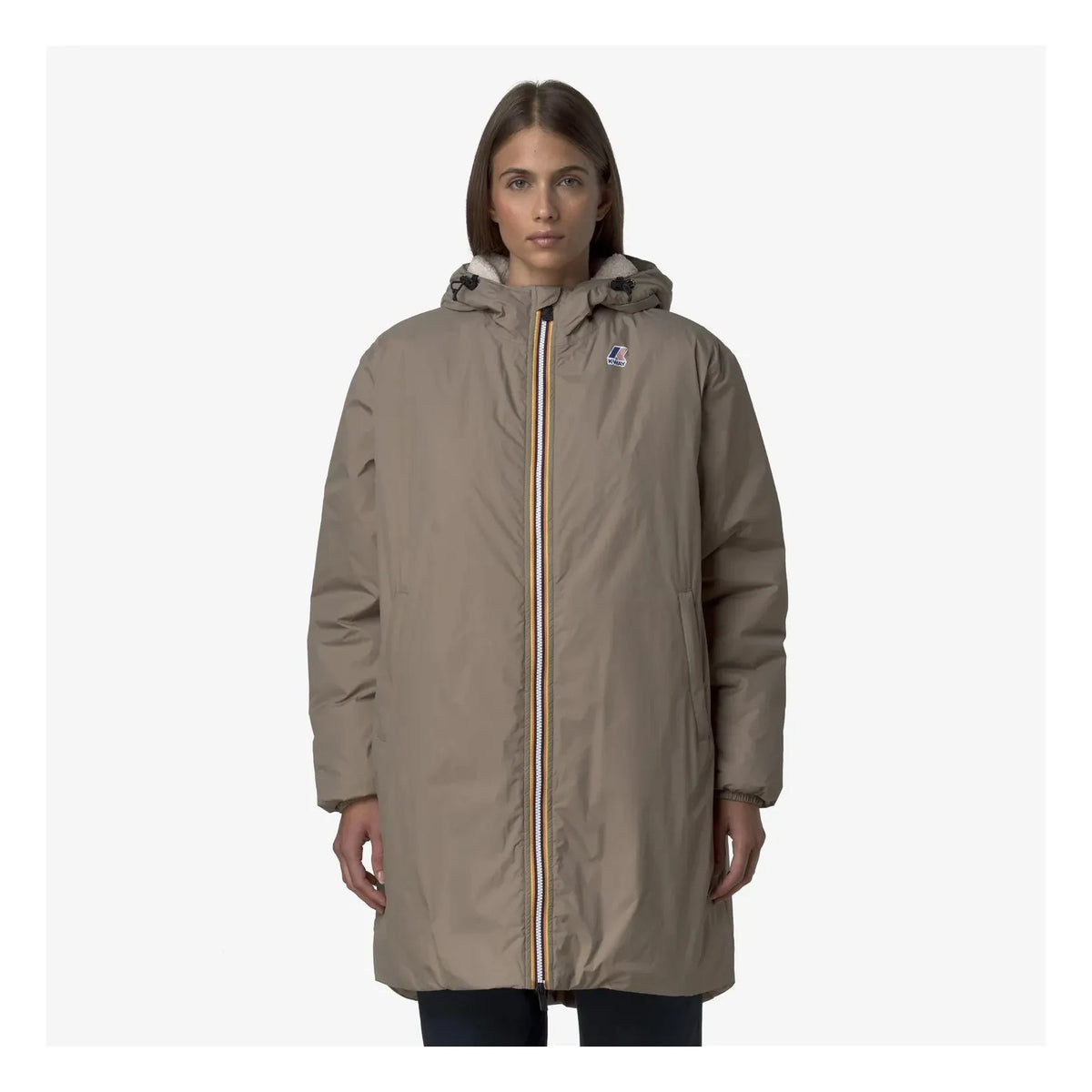 K-way - Le Vrai 4.0 Eiffel East Orsetto Mont | Taupe brown