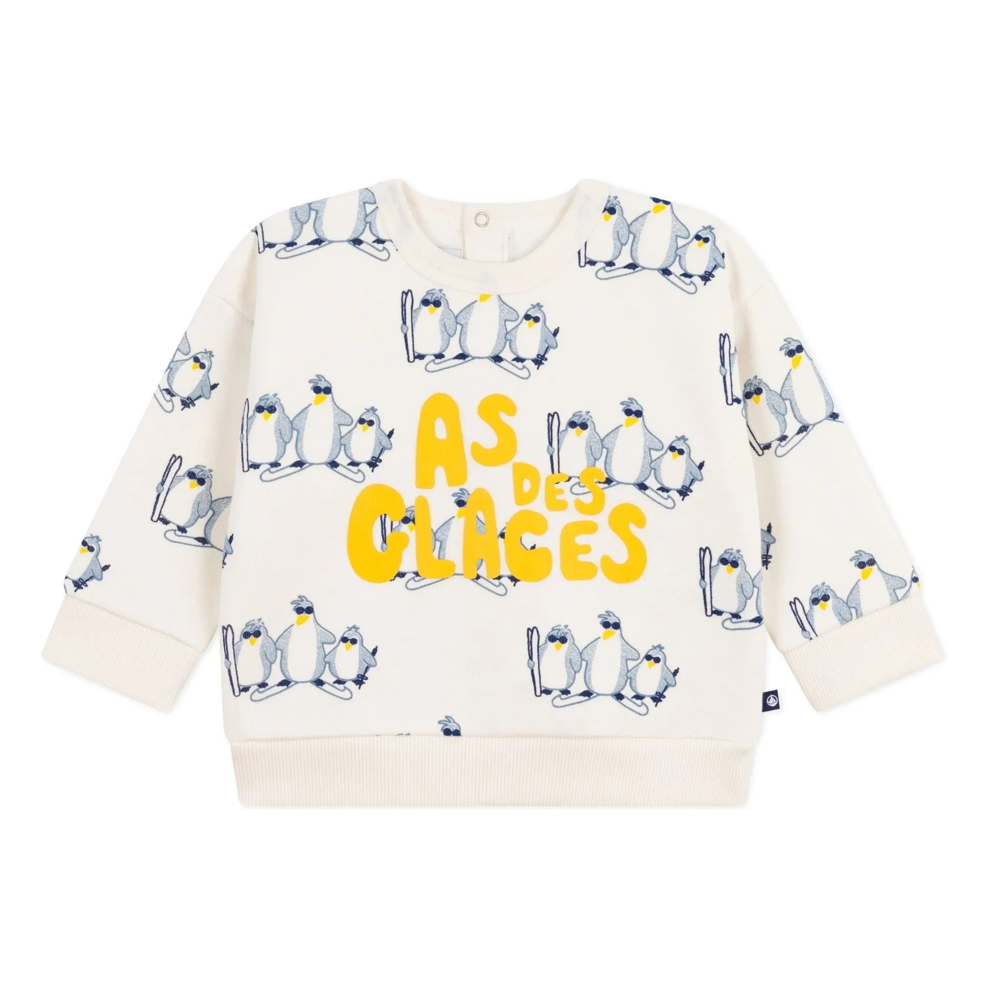 Petit Bateau - Penguins as Ice Cream Sweatshirt | Off-White