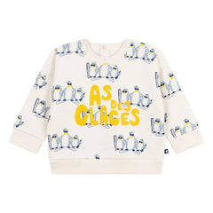 Petit Bateau - Penguins as Ice Cream Sweatshirt | Off-White