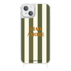 LaCoqueFrançaise - iPhone Case Ciao Amore | Khaki