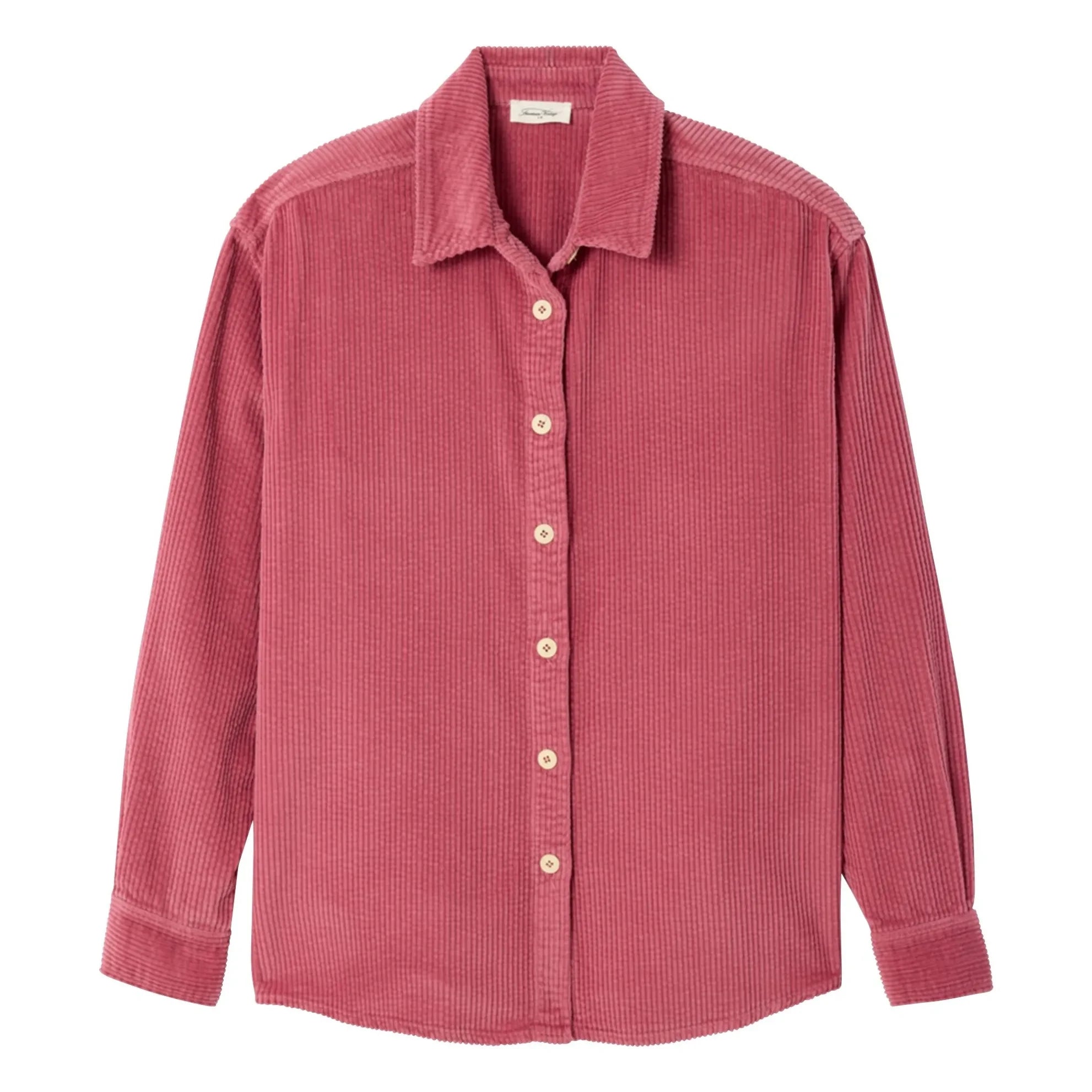 American Vintage - Padow Velvet Shirt Jacket | Rosewood