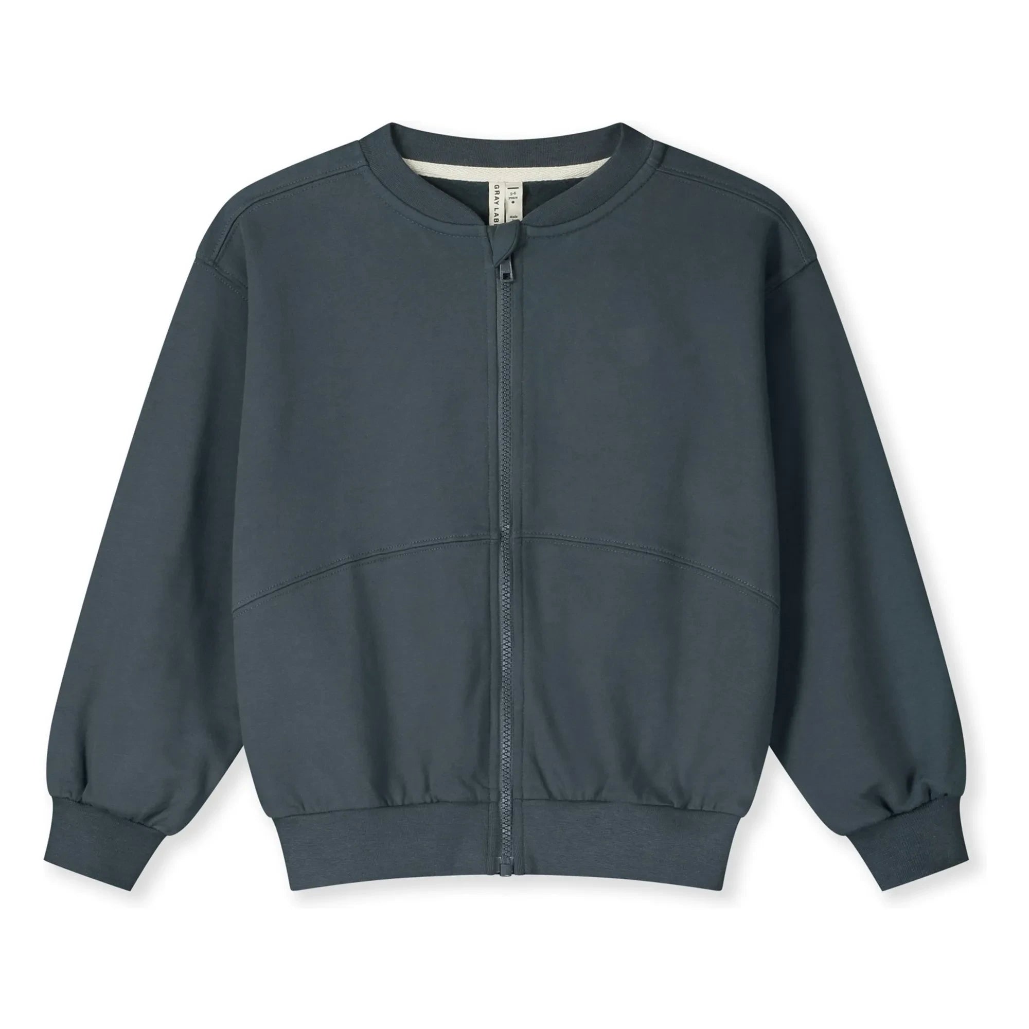 Gray Label - Organic Cotton Bomber | Gray Blue