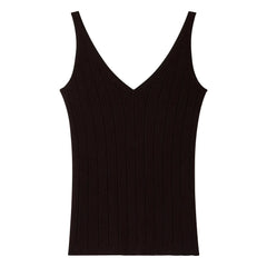 Sessùn - Attita Cotton Tank Top | Brown