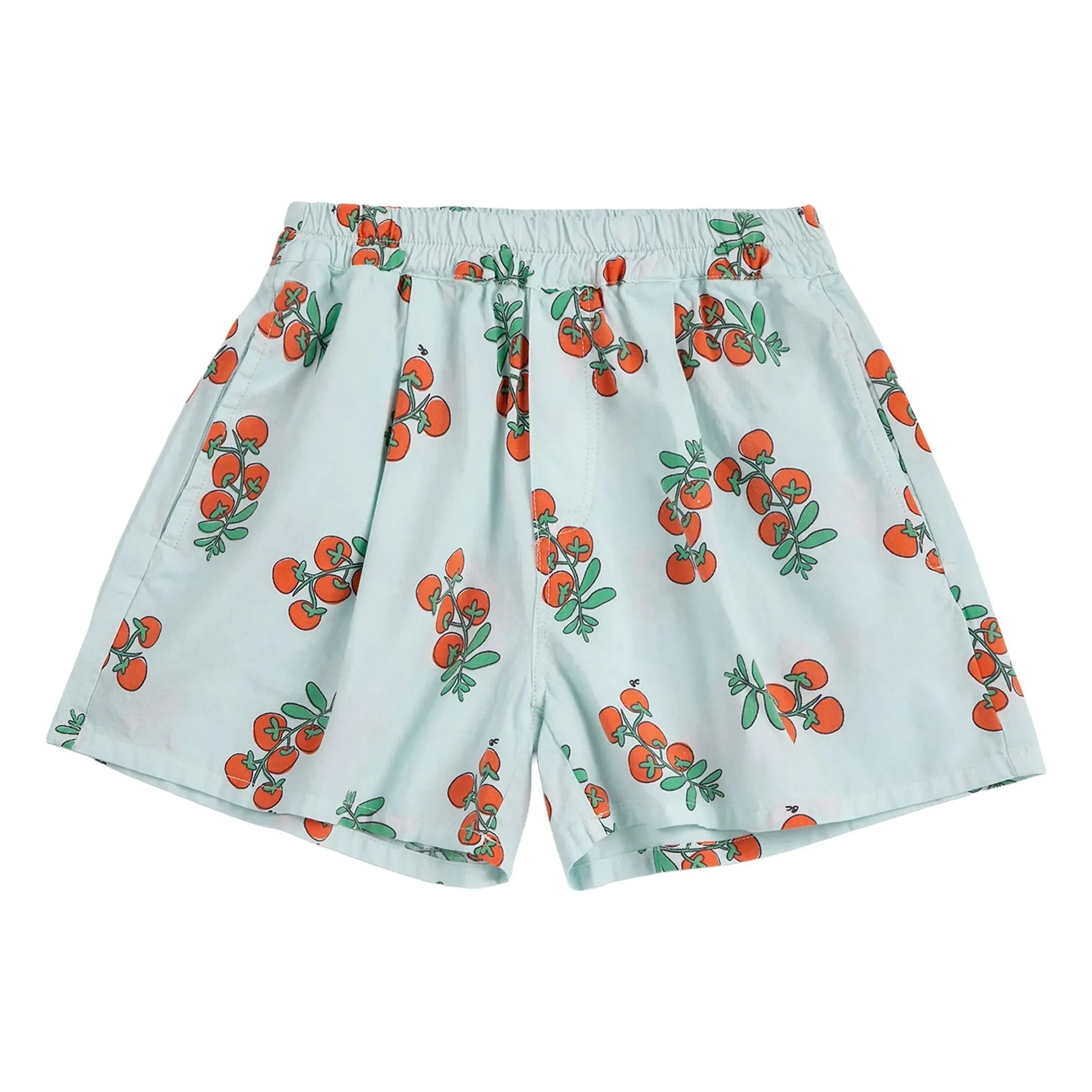 Bobo Choses - Organic Cotton Tomato Shorts | Light Blue