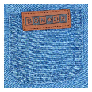 Bonton - Short Lyon Chambray | Denim Blue