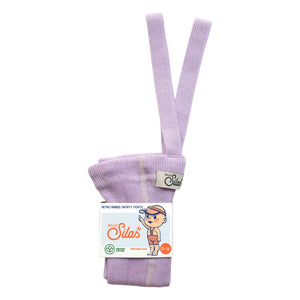 Silly Silas - Organic Cotton Short Leggings | Lavender