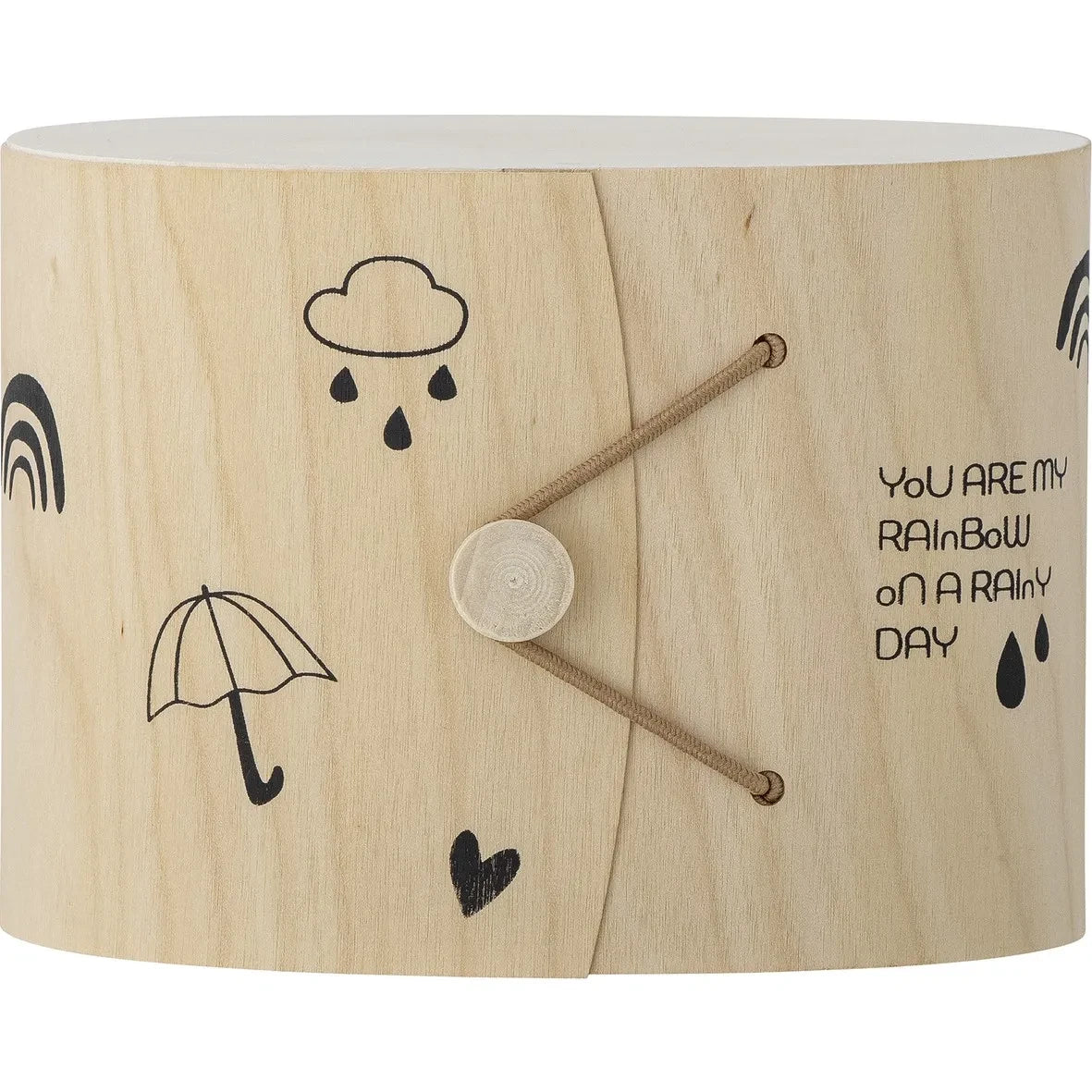 Bloomingville Mini - Rainbow Stone Ceramic Mug | Cream