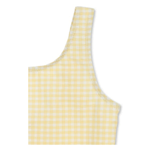 Konges Sløjd - Etta Square Cherry Ruffle Swimsuit | Yellow