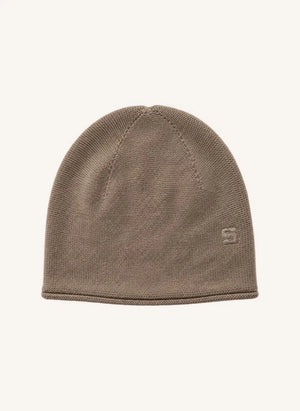 Smallable Kid - Striped Wool Hat | Brown