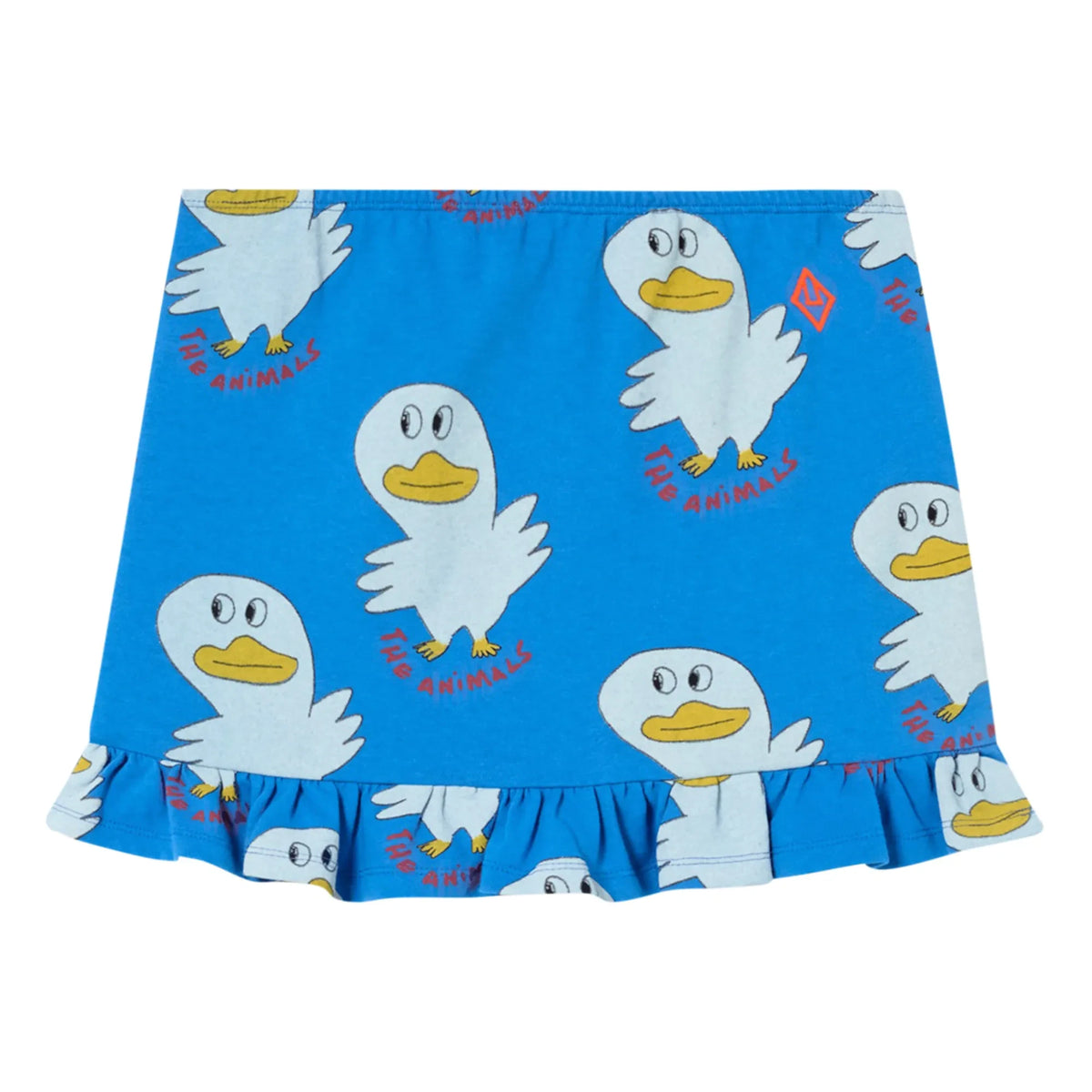 The Animals Observatory - Ferret Monster Jersey Skirt | Blue