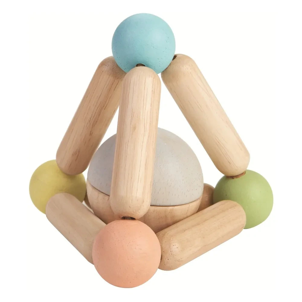 Plan Toys - Pastel Triangle Rattle