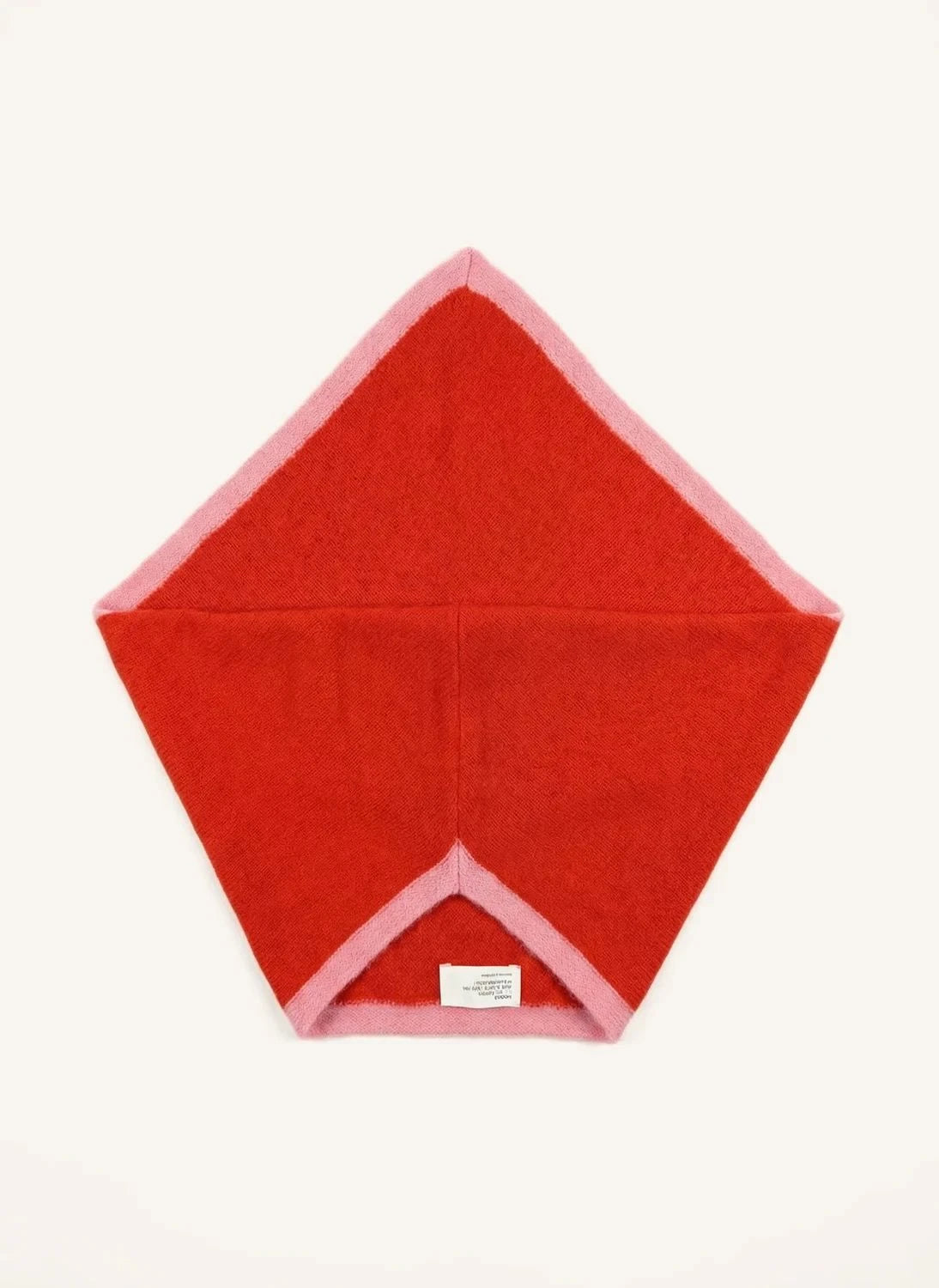 Leon & Harper - Maryam Kid Mohair and Merino Triangle Shawl | Red