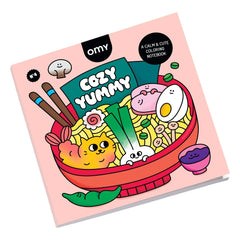 Omy - Food Yummy coloring book | Pink