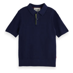 Scotch & Soda - Knit Polo | Navy Blue