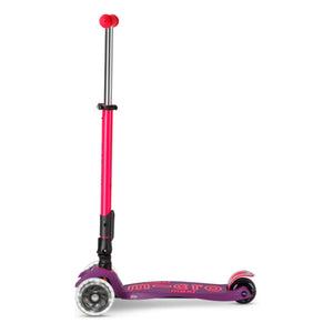 Micro - Maxi Foldable Neon LED Scooter | Pink