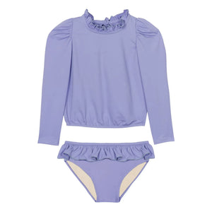 Mipounet - Pink Long Sleeve Swimsuit | Purple
