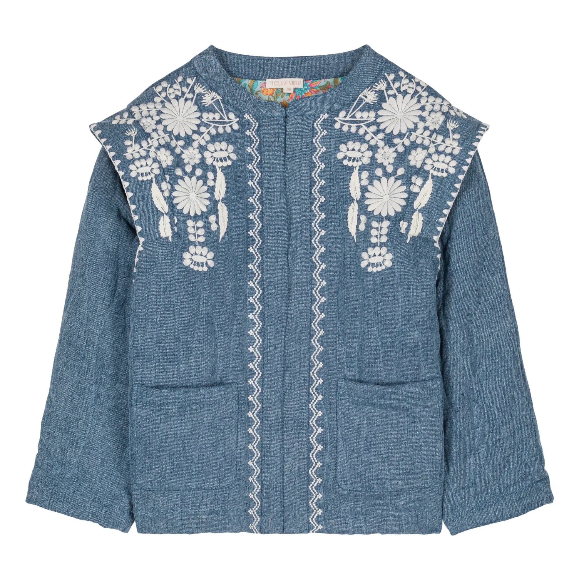 Louise Misha - Maurice Jacket - Women's Collection | Blue
