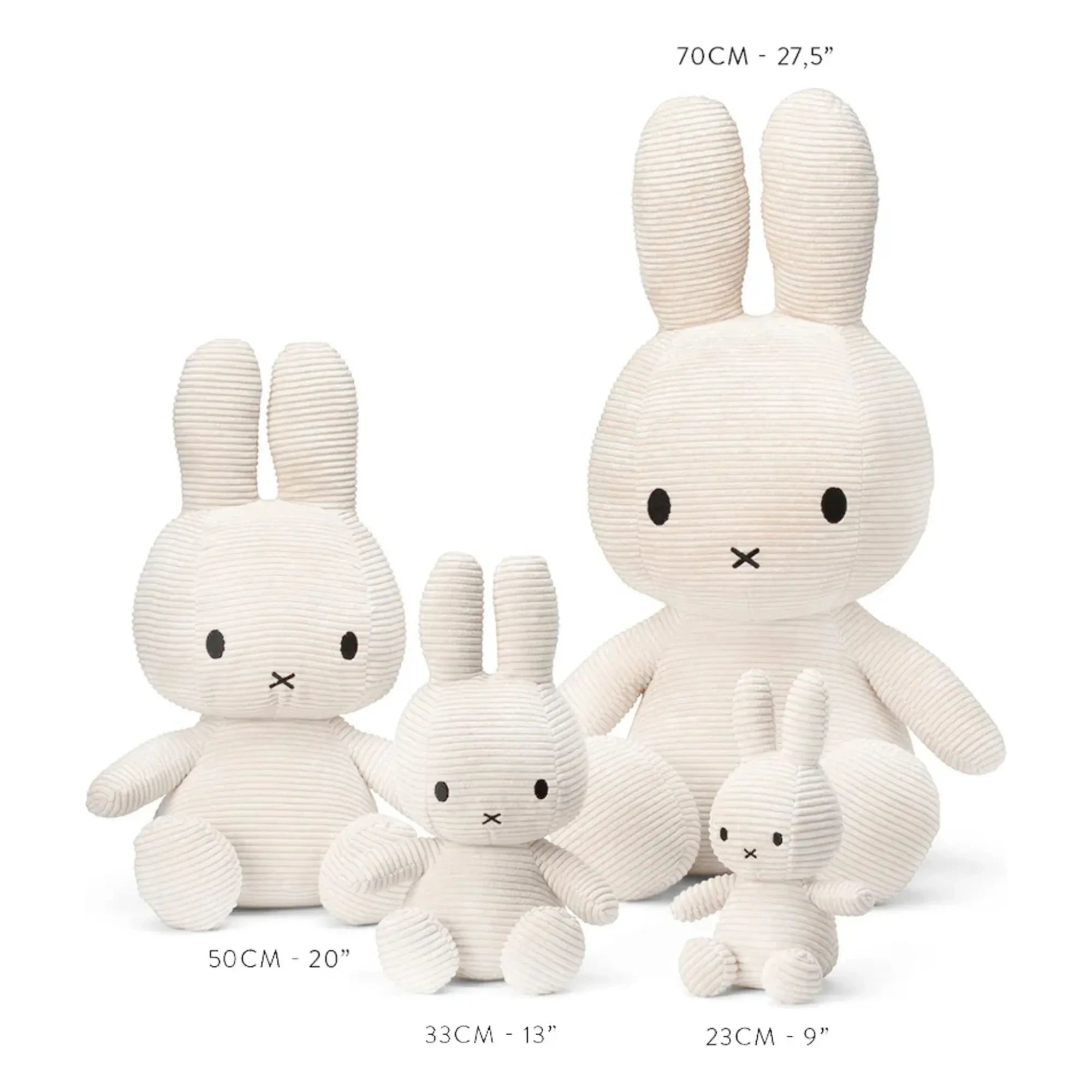 Bon Ton Toys - MIFFY - Velvet Miffy Plush | Cream