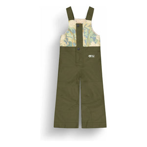 Picture - Snow Flowers Recycled Fiber Ski Jumpsuit | Khaki
