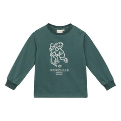 Arsène et Les Pipelettes - Gerd Organic Cotton T-Shirt | Forest Green