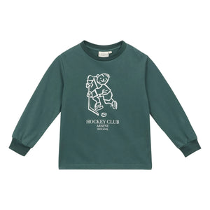 Arsène et Les Pipelettes - Gerd Organic Cotton T-Shirt | Forest Green