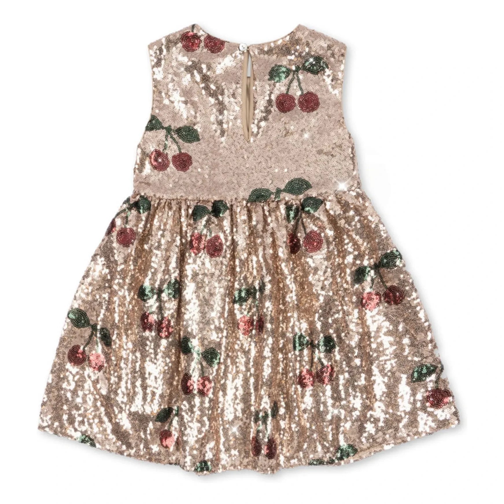 Konges Sløjd - Starla Cherry Sequined Dress | Gold