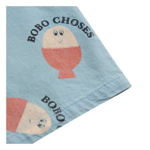 Bobo Choses - Bobo Denim Açık Renk Gömlek | Mavi