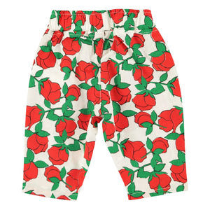 Piupiuchick - Floral Pants | White