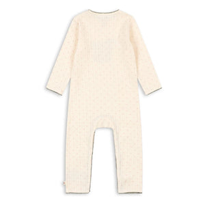 Konges Sløjd - Minnie Cherry Organic Cotton Romper | Off-white
