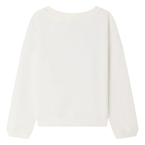 Bonpoint - Gena Cherry Organic Cotton Sweatshirt | White